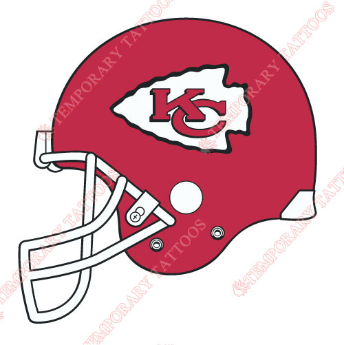 Kansas City Chiefs Customize Temporary Tattoos Stickers NO.574